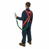 Vestil Red Work Platform Harness with 6" Lanyard Size Small 350 lb Capacity WP-LH-S